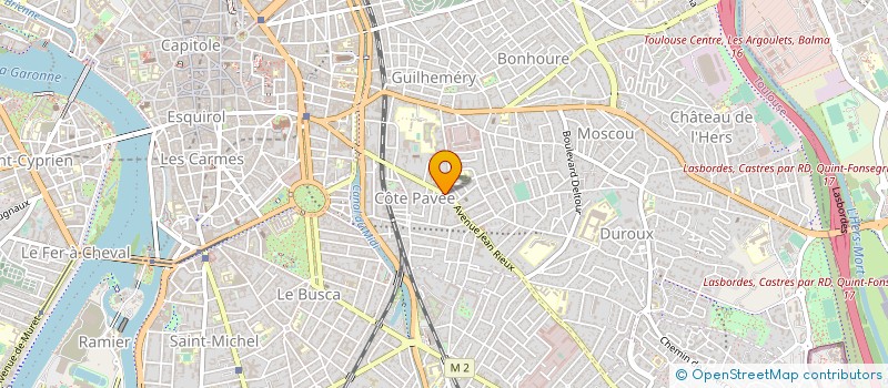 localisation de l'entreprise TWM à TOULOUSE