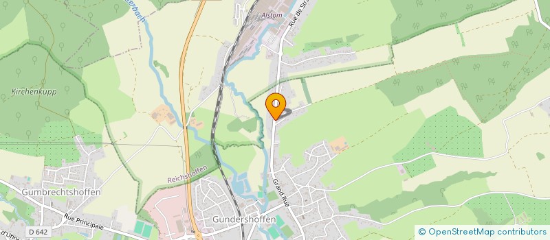 localisation de l'entreprise TWM MATERIAUX  GUNDERSHOFFEN