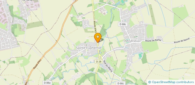 localisation de l'entreprise TWNC  SAINTE-EUPHEMIE