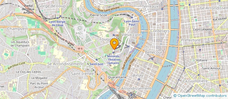 localisation de l'entreprise TWO à LYON