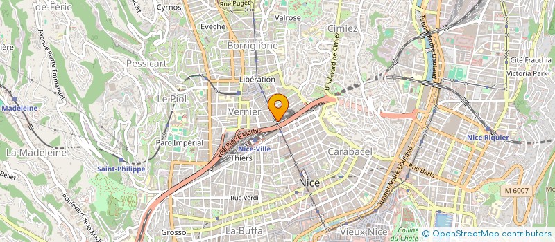 localisation de l'entreprise TWO-B  NICE