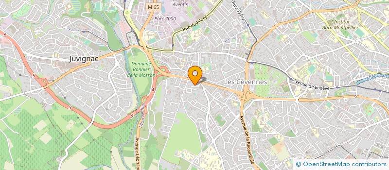 localisation de l'entreprise TWO B COMMUNICATION à MONTPELLIER