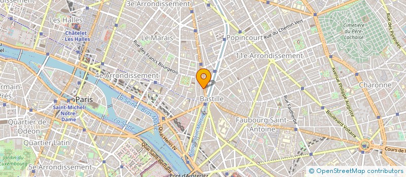 localisation de l'entreprise TWO BIRDS CASTING  PARIS