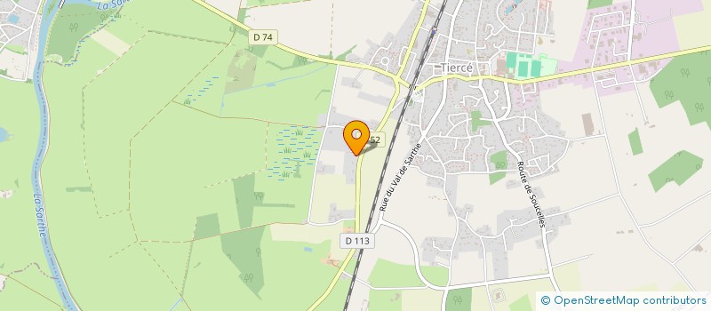 localisation de l'entreprise TWO COM'  TIERCE