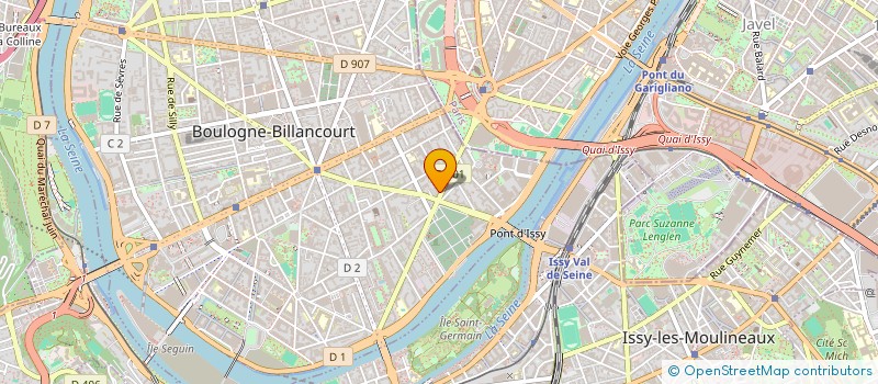 localisation de l'entreprise TWO COMMERCE à BOULOGNE-BILLANCOURT