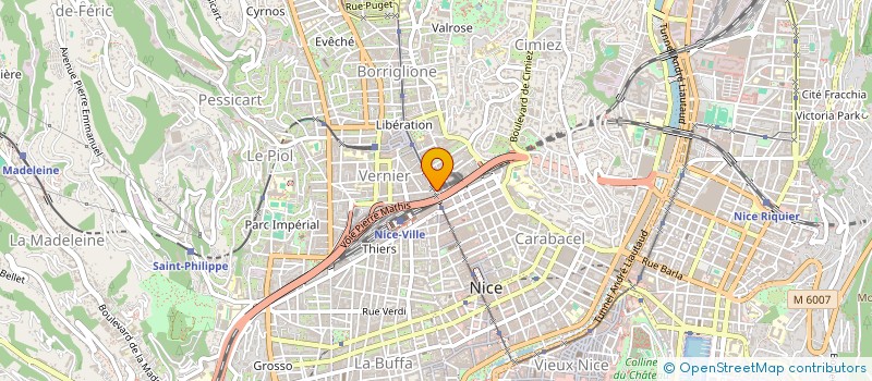 localisation de l'entreprise TWO-D  NICE