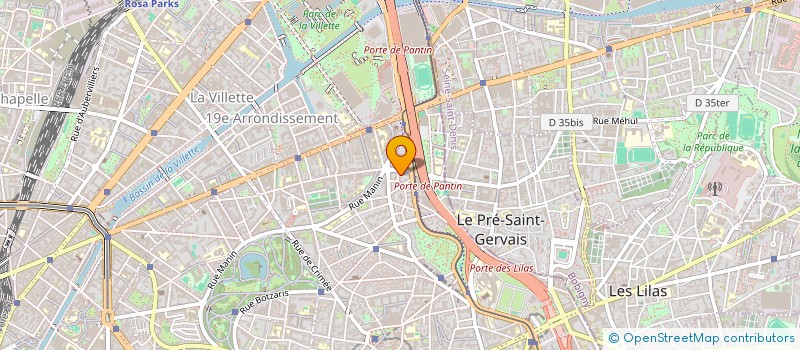 localisation de l'entreprise TWO D SECURITE PRIVEE  PARIS