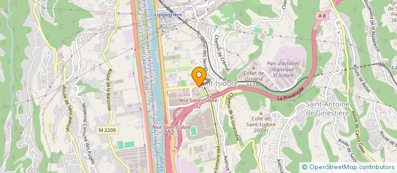 localisation de l'entreprise TWO FOR BIKE à NICE