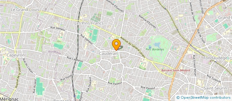 localisation de l'entreprise TWO ON A BENCH  BORDEAUX