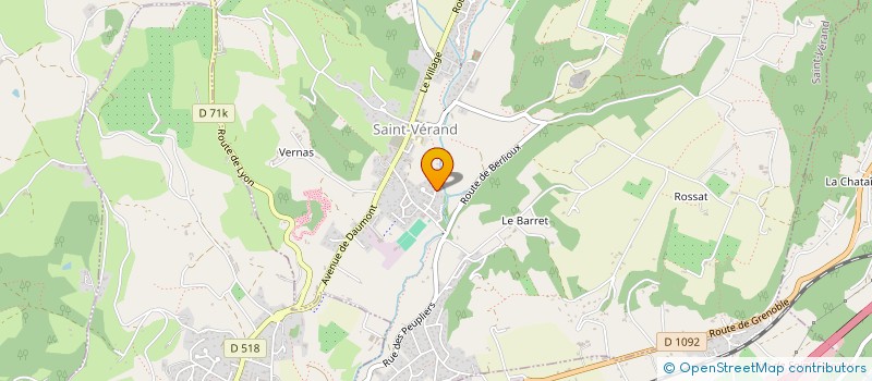 localisation de l'entreprise TWO SING  SAINT-VERAND