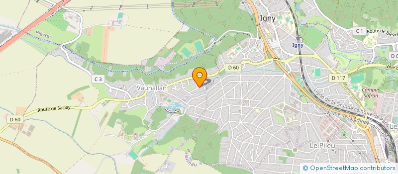 localisation de l'entreprise TWO T  VAUHALLAN