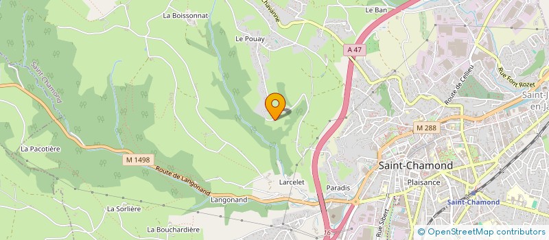 localisation de l'entreprise TWO TENS  SAINT-CHAMOND