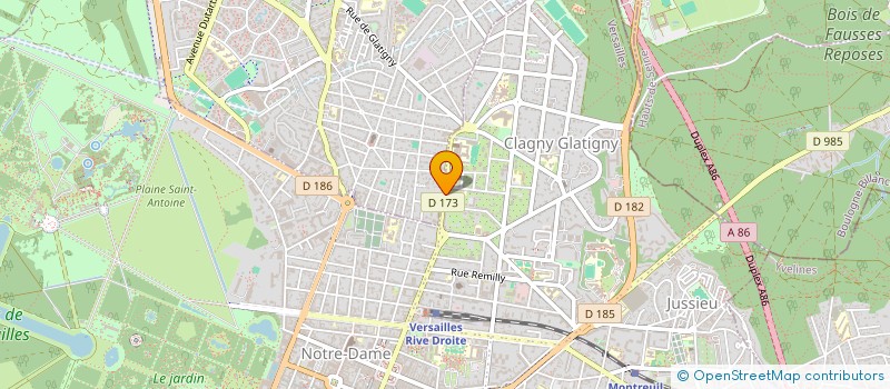 localisation de l'entreprise TWO TOU à VERSAILLES