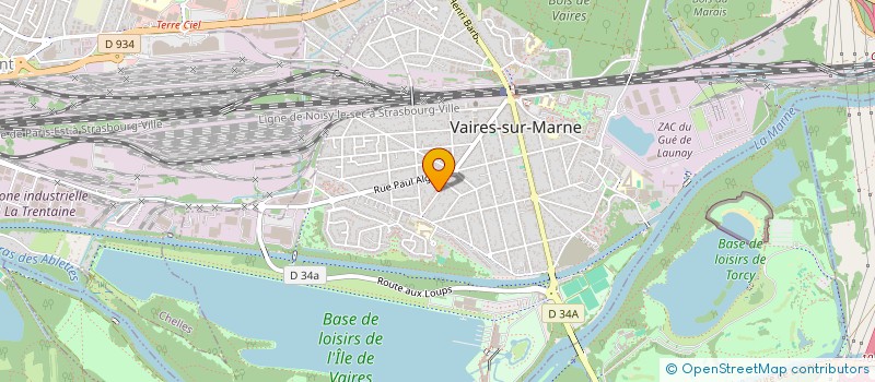 localisation de l'entreprise TWO WHEELS AGENCY  VAIRES-SUR-MARNE