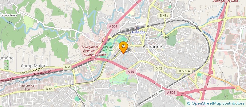 localisation de l'entreprise TWOBET à AUBAGNE