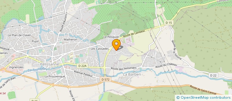 localisation de l'entreprise TWOOTRAVELERS  PELISSANNE