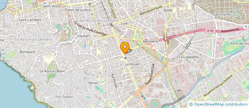 localisation de l'entreprise TWOP à MARSEILLE