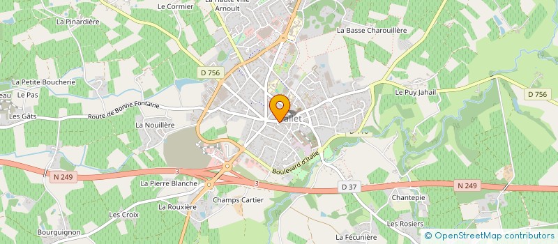 localisation de l'entreprise TWPHONE à VALLET