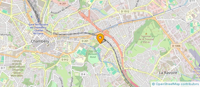 localisation de l'entreprise TWR PROD  BARBERAZ