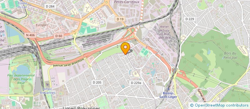 localisation de l'entreprise TWS  LIMEIL-BREVANNES