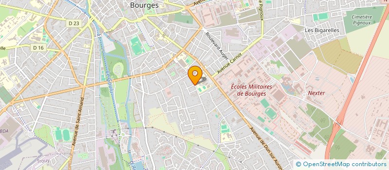 localisation de l'entreprise TWS TECHNIQUE WORK SUSPENSION à BOURGES