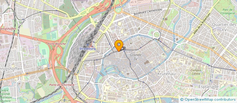localisation de l'entreprise TWYD OPTIC à STRASBOURG