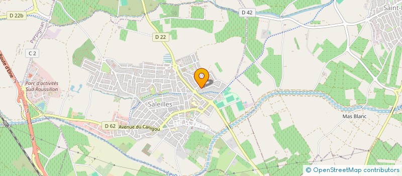 localisation de l'entreprise TX EUROCOM CONCEPT  SALEILLES