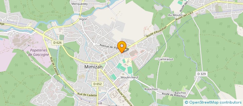 localisation de l'entreprise TX INVEST  MIMIZAN