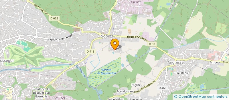 localisation de l'entreprise TXABOLAK  SOORTS-HOSSEGOR