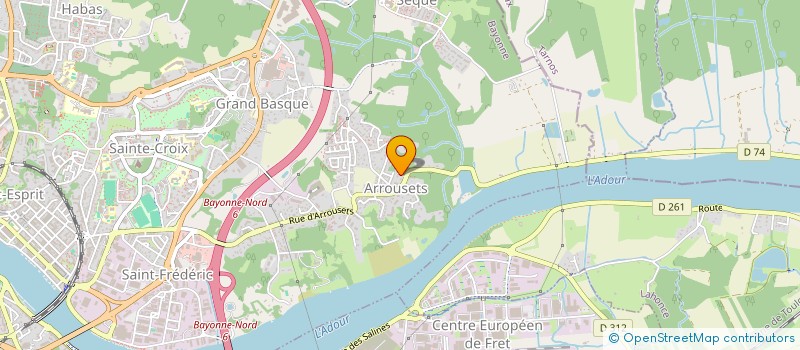 localisation de l'entreprise TXALAPARTA à BAYONNE