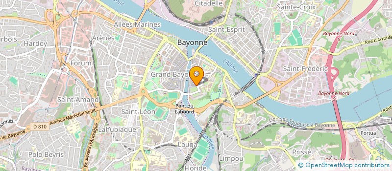 localisation de l'entreprise TXALUPA à BAYONNE