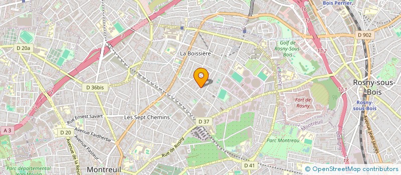 localisation de l'entreprise TXALUPA à MONTREUIL