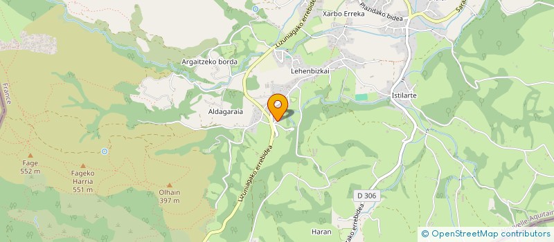 localisation de l'entreprise TXOPINONDO à ASCAIN