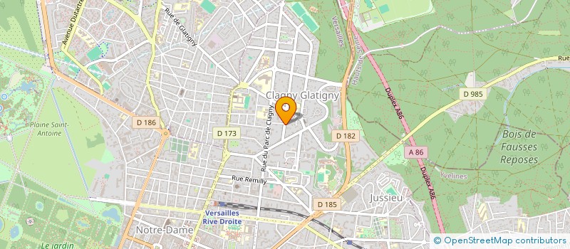 localisation de l'entreprise TXORI TOKI à VERSAILLES