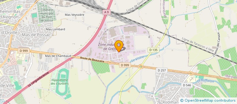 localisation de l'entreprise TXP30001  NIMES