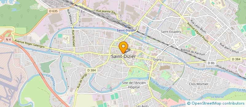 localisation de l'entreprise TXPERIENCE à SAINT-DIZIER