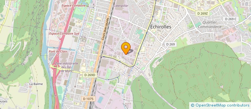 localisation de l'entreprise TXPRO à ECHIROLLES