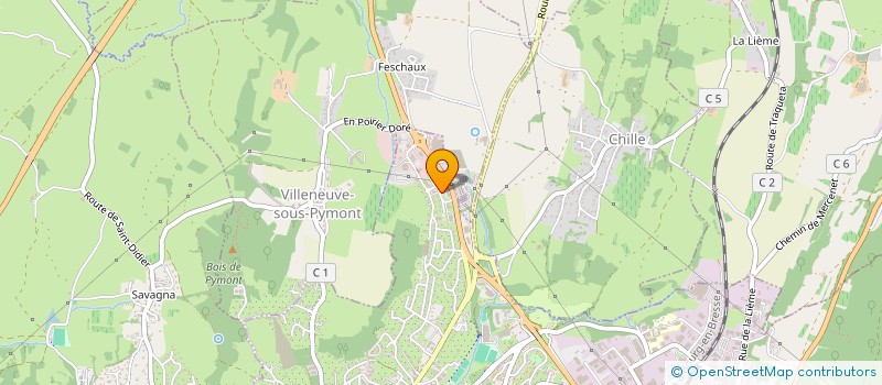 localisation de l'entreprise TXR GROUPE  LONS-LE-SAUNIER