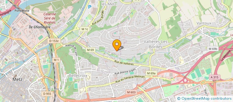 localisation de l'entreprise TXT IMMO à SAINT-JULIEN-LES-METZ