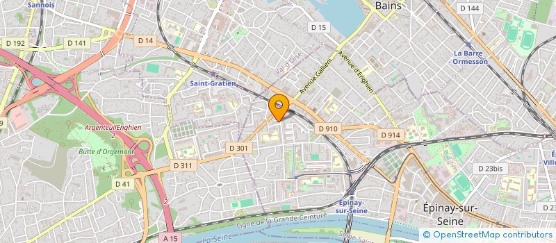 localisation de l'entreprise TXT PROD à EPINAY-SUR-SEINE