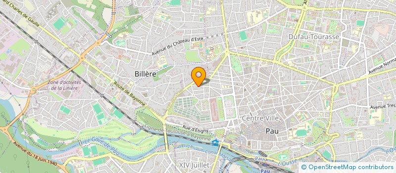 localisation de l'entreprise TXULI à PAU