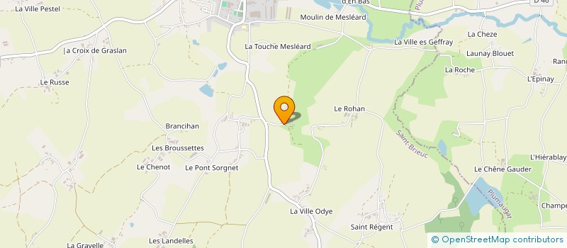 localisation de l'entreprise TY AL LEVENEZ  TREMEUR