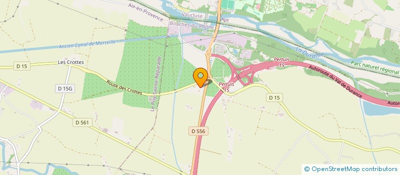 localisation de l'entreprise TY AL LEVENEZ  MEYRARGUES