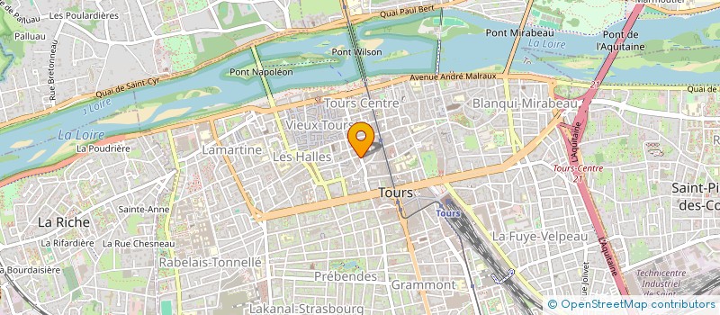 localisation de l'entreprise TY ALRE  TOURS