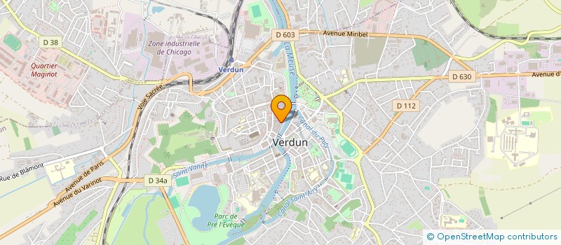 localisation de l'entreprise TY AND LY  VERDUN