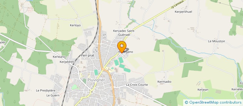 localisation de l'entreprise TY ARGOAT REHABILITATION  PLUVIGNER