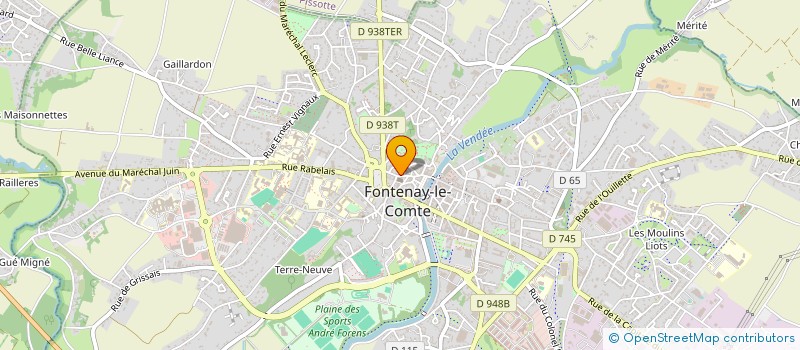 localisation de l'entreprise TY AZEN  FONTENAY-LE-COMTE