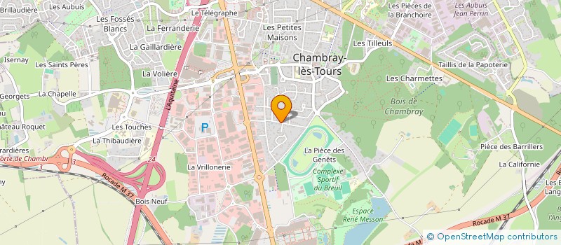 localisation de l'entreprise TY BAOJUN  CHAMBRAY-LES-TOURS