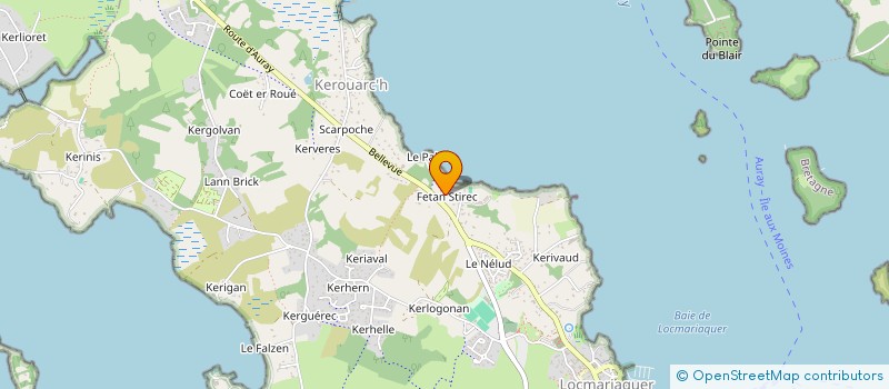 localisation de l'entreprise TY BIHAN  LOCMARIAQUER