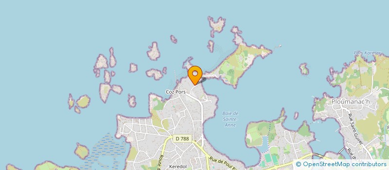 localisation de l'entreprise TY BIHAN  TREGASTEL